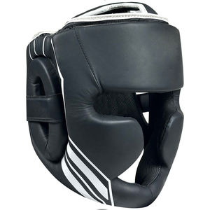 Casque de boxe professionnel unisexe de haute qualité en cuir véritable et mousse néoprène, protection durable pour l'entraînement - Product Image 3