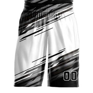 Uniformes de basketball respirants à manches courtes, imprimés avec logo, de qualité supérieure, 100 % polyester, couleurs personnalisées pour la saison estivale - Product Image 4