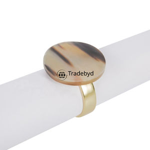 Anillo para Servilletas de Diseño Ecológico Estilo Campestre, Hecho a Mano, de Lujo, Calidad Premium, Adorno Natural para Mesa, Ideal para Regalos, Tradebyd - Product Image 1