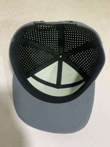 Unisex Breathable Golf Cap Summer Sporty Solid Color 5 Panel <b>Hat</b> - Product Image 4