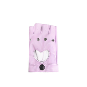 Gants de pole dance unisexes avec logo personnalisé, design demi-doigts, avec une adhérence puissante, en polyester/spandex/latex, pour une utilisation en performance - Product Image 3