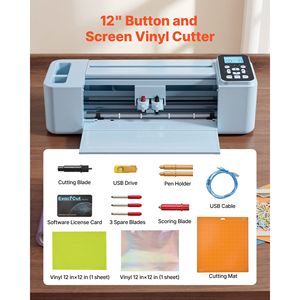 Macchina da taglio vinile con schermo da 12 pollici e oltre 5000 design, compatibile con Mac - Product Image 5