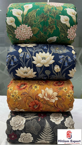 Custom Soft Polyester Digital Printed Fabric Manufacturer Lightweight Fashion Textile for Garments Dresses Home Decor - Product Image 5