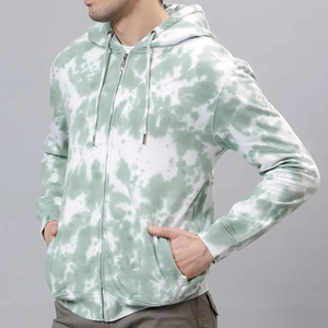 Custom Wholesale Heavyweight Cotton <b>Zip</b> <b>Up</b> Hoodie for Men Premium Quality Breathable Zipper Hoodie OEM ODM Manufacturer - Product Image 5