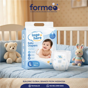 Pañales para Bebé Recién Nacido con Logotipo Personalizado OEM, Marca Privada, Capa Superior Suave con Relieve, Desechables, Suministro al por Mayor - Product Image 3