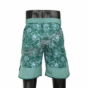 กางเกงขาสั้นผู้ชายเอวยางยืดความยาวปานกลางสำหรับออกกำลังกายกลางแจ้งกางเกงขาสั้นวิ่ง - Product Image 6