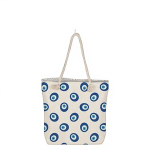 Bolsa de algodón personalizada, bolsa natural, bolsa de compras, bolso de mano para mujer, bolsa de playa - Product Image 1