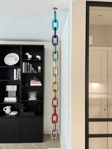 Chaînes en résine transparente de haute qualité style ange pour la décoration intérieure, couleurs et tailles personnalisables, idée cadeau parfaite - Product Image 4