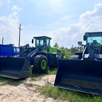 Chargeuse sur pneus électrique Breton BRT958kev avec moteur CAT, boîte de vitesses, pompe, capacité de charge nominale de 6 tonnes, modèle 2015 en stock