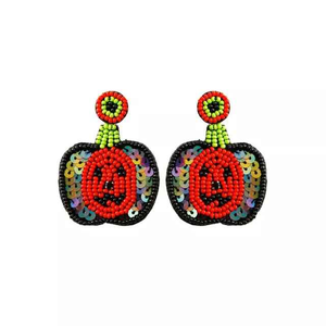 ต่างหูยอดนิยม ปักลายเก๋ไก๋ ต่างหูทำเอง ดีไซน์ไม่ซ้ำใคร เครื่องประดับแฮนด์เมด แฟชั่นสร้างสรรค์ โดย MD HANDICRAFTS - Product Image 2