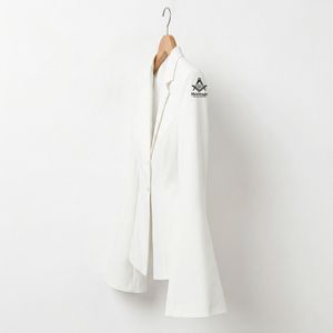 Greek Apparel Heritage Masonic Regalia Delta Sorority Women Stylish Elegant Breathable Office <b>Blazer</b> Single <b>Button</b> Outerwear - Product Image 2
