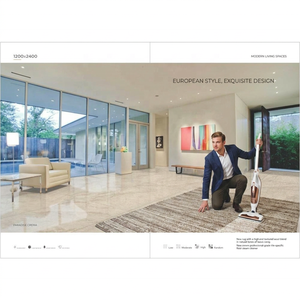 Surface polie Offre à faible coût pour les projets de décoration de bâtiment Aspect pierre naturelle 48x96in Patagonia Carreaux de dalle de porcelaine polie - Product Image 5