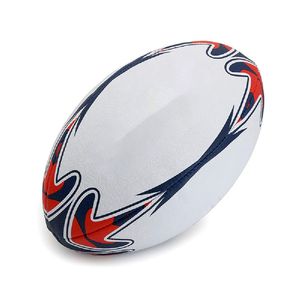 Nuevo balón de rugby profesional de tamaño oficial para partidos y entrenamiento, con superficie de agarre duradera, logotipo personalizado y balón de práctica para equipos. - Product Image 3