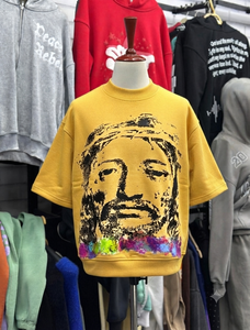 เสื้อสเวตเชิ้ตโอเวอร์ไซส์ลายกราฟิกสั่งทำพิเศษ ผ้าฝ้าย 100% เฟรนช์เทอร์รี่ สตรีทแวร์ คอกลม พิมพ์ลายสกรีน แบบสวม ยูนิเซ็กส์ - Product Image 6
