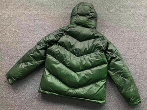 Puffer Jacket OEM Custom Manufacturer Logo Design Men's Puffer Jackets Winter <b>Bubble</b> <b>Coat</b> Zipper Closure Men's Puffer Jacket - Product Image 4