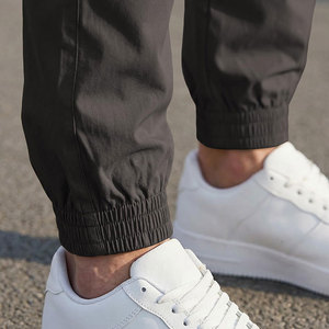 Pantalones Cargo Modernos para Hombre, con Cierre de Cordón, Puños Elásticos, Bolsillo Grande en el Muslo, Antiarrugas, Servicio OEM - Product Image 3