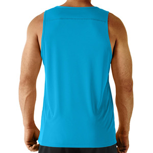 Camiseta sin mangas acanalada personalizada para hombre, cuello redondo, chaleco liso, camiseta interior básica de algodón, ropa deportiva informal, camiseta sin mangas para fitness para hombre - Product Image 6
