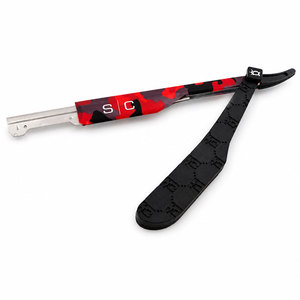 OEM Professional Straight Edge Razor Stainless Steel Folding Barber <b>Shaving</b> Tool Supplier - Product Image 2