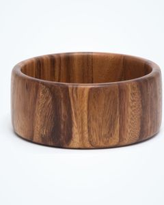 Bols élégants en bois d'acacia qui rehaussent les expériences culinaires grâce à leurs tons naturels, finition lisse et caractère artisanal. - Product Image 5