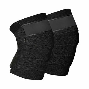 Premium Adjustable <b>Knee</b> Wraps For Powerlifting Weight Training Squat Workout Support Compression Fitness <b>Exercise</b> Equipment - Product Image 6