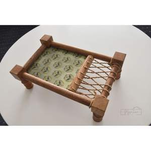 Bandeja de Madera Artesanal Tradicional para Servir, Única y Decorativa - Product Image 4