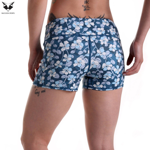 Shorts de Sublimación para Mujer, Color Azul, Producto de la Más Alta Calidad, Crea Tu Propio Diseño, Shorts Deportivos para Mujer - Product Image 3