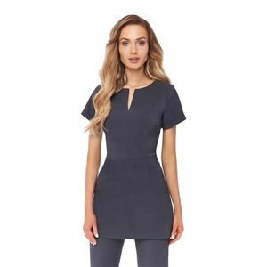 ชุดยูนิฟอร์มพยาบาลลำลองคุณภาพสูง ผลิตตามสั่ง ผ้าเจอร์ซีย์ผสมคอตตอน/โพลีเอสเตอร์ สำหรับฤดูร้อน/ฤดูหนาว รับผลิตแบบ OEM ชุดสครับทางการแพทย์ ราคาประหยัด - Product Image 2