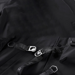 เสื้อแจ็คเก็ตเทคแวร์ทรงหลวมสไตล์ลำลองคุณภาพสูง ซิปหน้า กันน้ำ เหมาะสำหรับใส่กลางแจ้ง มีกระเป๋าอเนกประสงค์ที่แขนเสื้อ สไตล์ไฮสตรีท - Product Image 4