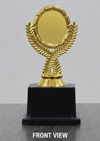 Trofeo de Plástico Resistente para Competiciones Escolares, Eventos Universitarios y Ceremonias de Premiación Deportiva con Diseño Personalizado