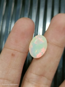 Ethopian Opal Faceted Making Jewellery Beautiful <b>Flash</b> oval Faceted 15X11X5.7 MM - Product Image 2
