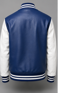 เสื้อแจ็คเก็ตวาร์ซิตี้คุณภาพสูงสำหรับผู้ชายพร้อมปกตั้ง - Product Image 6