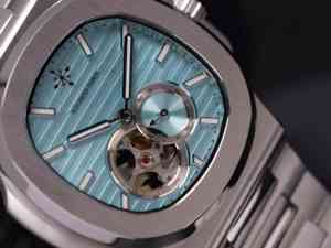 Montre automatique sportive mécanique MIYOTA 40 mm Alexander Ferros 6312S/13 avec fermoir papillon saphir, acier inoxydable, résistance à l'eau 5 BAR - Product Image 5