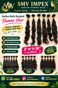 Cheveux indiens bruts entiers 100g, double trame machine, cheveux Remy en vrac, d'un seul donneur, tressés, meilleure qualité vierge, permanentés - Product Image 5