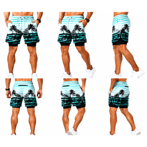 <b>Mens</b> Lightweight Beach Swim Shorts Waterproof Zipper Pocket Quick Dry Summer Swimming <b>Trunks</b> Wholesale Custom Sportswear OEM <b>Men</b> - Product Image 6