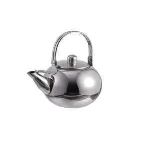 กาต้มน้ำสแตนเลสทรงกลมขัดเงา สไตล์มินิมอล สำหรับใช้ในครัวเรือน - Product Image 6