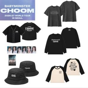 BABYMONSTER [CHOOM TOUR] Tournée mondiale 2026-27 à Séoul Merchandise du groupe d'idoles coréennes Album pop officiel à collectionner - Product Image 3
