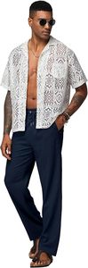 New Design Mens Home Wear Lounge Set Premium Quality <b>Canvas</b> Eco-Friendly Quick Dry Comfortable Breathable Relaxed Fit Daily - Product Image 3