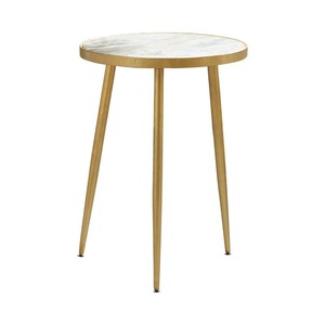 Mesa de Centro Moderna Hecha a Mano de Hierro con Tapa de Vidrio Templado, Muebles Minimalistas para Sala de Estar - Product Image 2