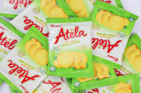 Galletas Crujientes de Patata Fresca de Jardín, Dulces y Saladas, 228G, Bajas en Grasa, Snack Nutritivo, Vietnam