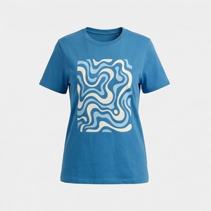 Camisetas de Mujer de la Mejor Calidad, Corte Ajustado Informal, Ropa de Verano de Alta Calidad, Diseño Estampado Ecológico, Tops Modernos de Nuevo Estilo - Product Image 1