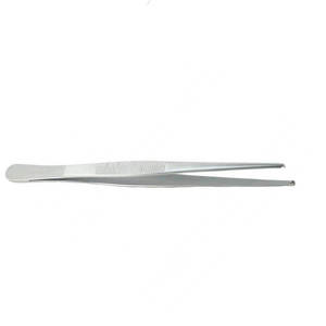 Pinzas para Tejidos de 145 mm, Rectas, 1x2 Dientes, Mandíbula de 2.5 mm, Pinzas Quirúrgicas para Tejidos de Acero Inoxidable, Autoclavables, OEM - Product Image 3