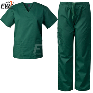 Uniforme Médico para Hombre, Nuevo Diseño, Cuello Alto, Manga Corta, Precio Económico, Venta Caliente - Product Image 5