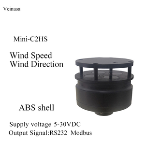 Mini-C2HS-RS232 Mini Ultraschall-Windgeschwindigkeits- und Richtungssensor Anemometer Wetterstation Lufttemperaturmessgerät UAV - Product Image 2