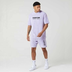 2025 hommes été décontracté respirant T-Shirt et short assorti ensemble pour hommes femmes et unisexe - Product Image 5