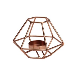 New Selling Polish Finished Metal <b>Wire</b> Candle Holder Christmas Wedding Handmade Trendy Iron Stand Customized Size Shape - Product Image 3