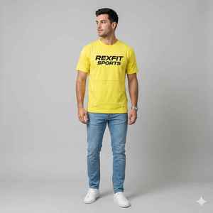 REXFIT SPORTS Camisetas Casuales de Manga Larga para Hombre, Tela Deportiva Premium, Proveedor de Ropa Deportiva OEM - Product Image 1