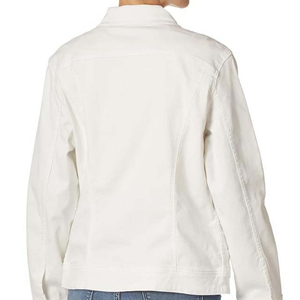 Chaqueta vaquera lavada para mujer, estilo retro, informal, de manga larga, moderna - Product Image 5