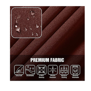 Unisex Classic White Cotton <b>Scrub</b> <b>Sets</b> with Jersey Fabric Needle Detection Professional Medical Nurse Uniform for Hospital Use - Product Image 6