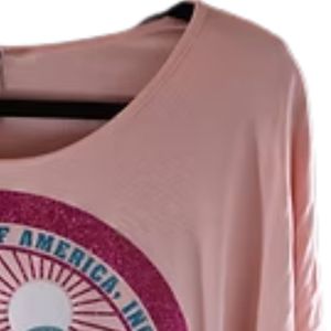 เสื้อยืดแขนโดลมานสำหรับผู้หญิงของแจ็คและจิลทรงหลวมสบาย ๆ ผ้าฝ้ายเนื้อนุ่ม สวมใส่สบาย สไตล์แบทวิง แฟชั่นท็อปน้ำหนักเบา - Product Image 5