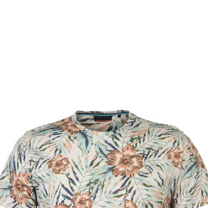 T-shirt Homme Uni à Manches Courtes Coupe Ample 100% Coton Jersey Col Rond Style Décontracté Respirant Logo Avant - Product Image 4